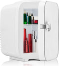 4L Mini Fridge, Portable Small Refrigerator for Skincare, Drinks & Lunch, Compact Cooler & Warmer for Home, Office & Travel
